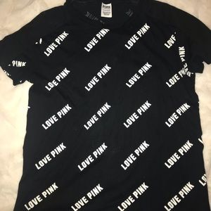 PINK VS BLACK T-SHIRT